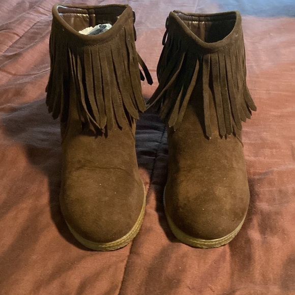 Wedged Booties by Shully’s Brand. GUC! - Picture 1 of 16